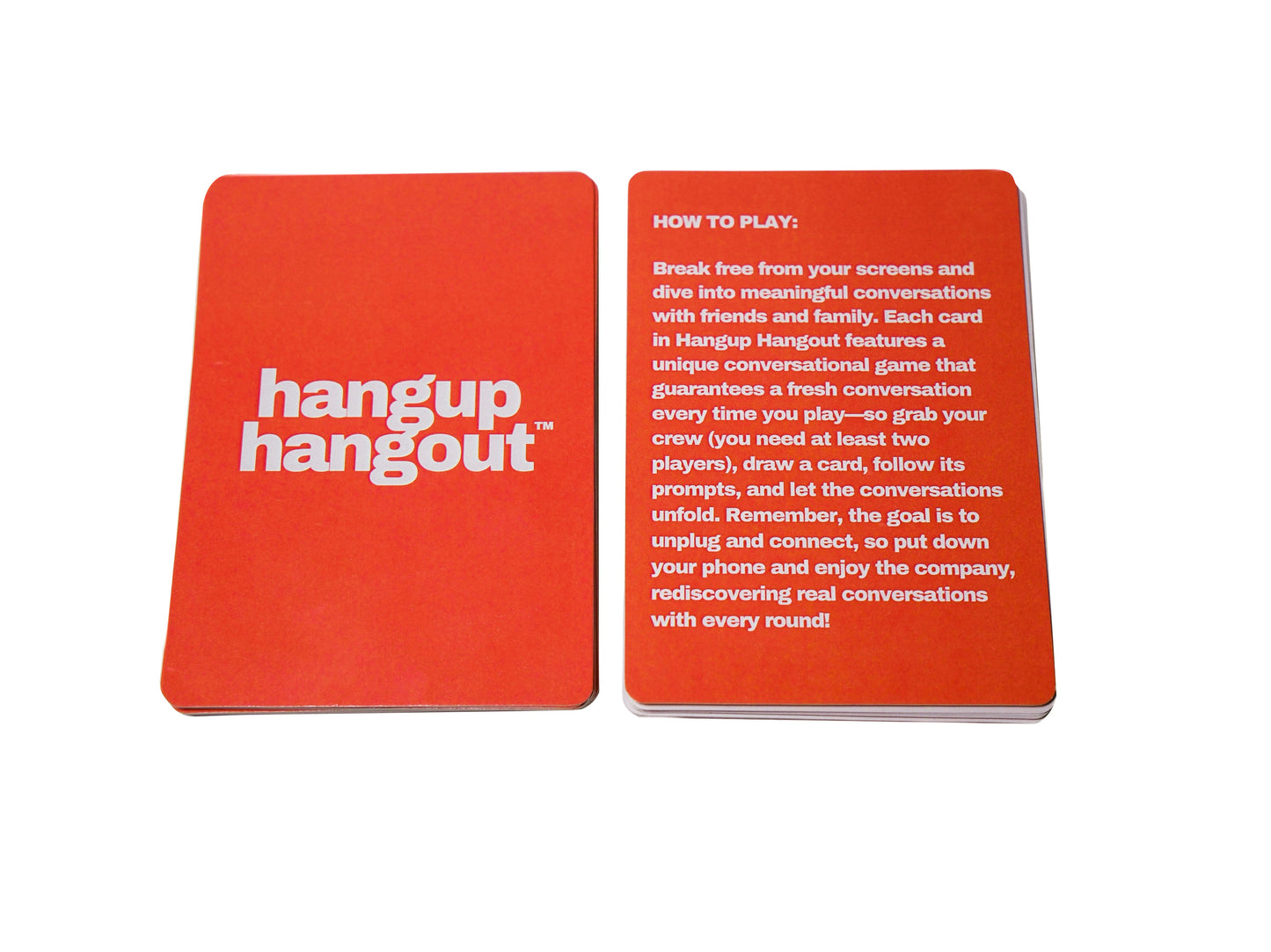 Hangup Hangout Card Game